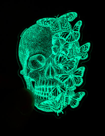 El Mariposario Cranial - Glow in The Dark 🦋💀✨